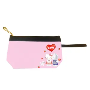کیف لوازم آرایش زنانه طرح کارتون هلو کیتی مدل L1192