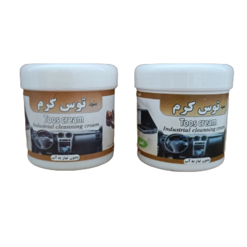 واکس داشبورد توس مدل  2TOS100 وزن 100گرم بسته 2 عددی 