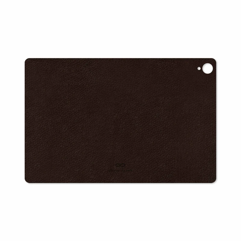 برچسب پوششی ماهوت مدل Dark-Brown-Leather مناسب برای تبلت هوآوی Mediapad M6 10.8 2019