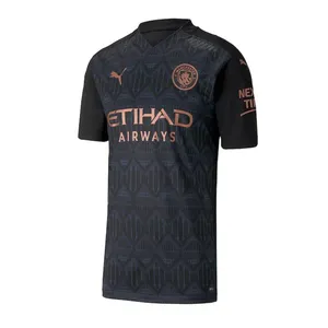 تیشرت ورزشی مردانه طرح منچستر سیتی کد away2021