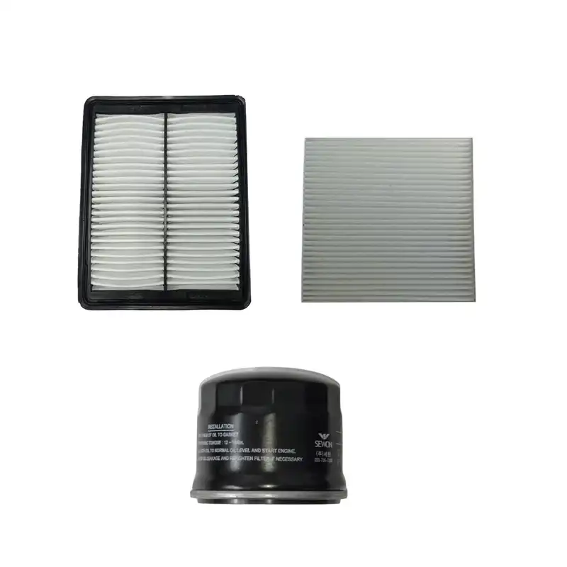 فیلتر روغن سانگ یانگ مدل 0025 به همراه فیلتر هوا و فیلتر کابین مناسب برای تیوولی