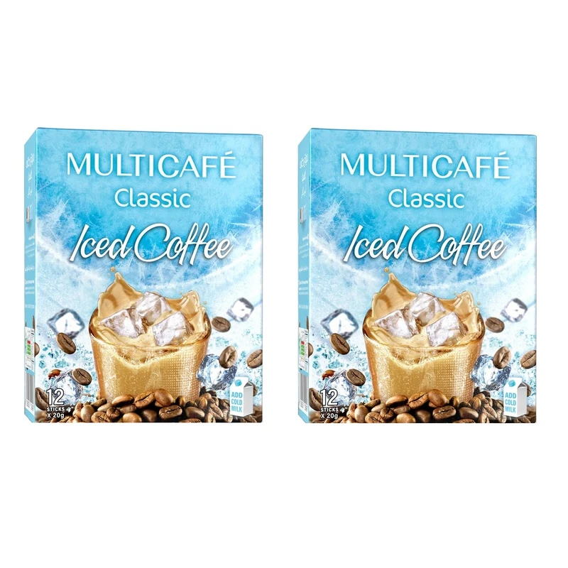 آیس کافی مولتی کافه - 20 گرم بسته 24 عددی