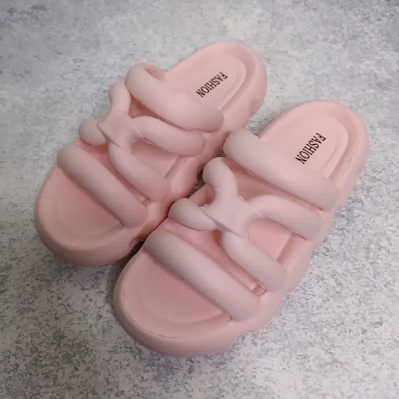 دمپایی زنانه پاپا مدل پرن کد 1548-LPK