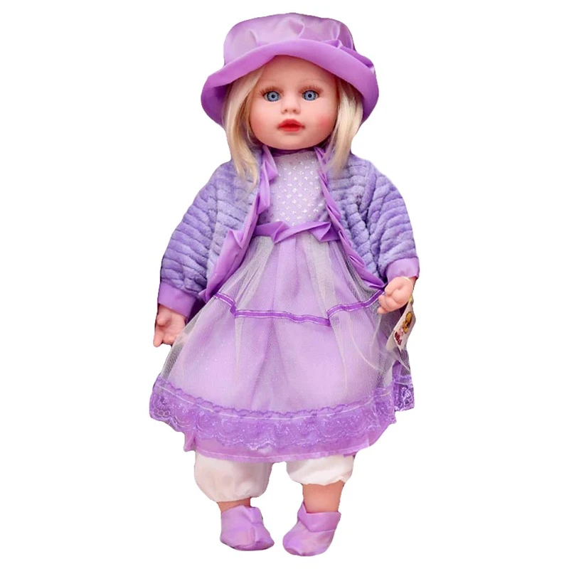 عروسک روسی طرح دختر پرنسسی مدل 110 ارتفاع 50 سانتی‌متر