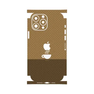 MAHOOT Minimal Cup of Coffee Icon-FullSkin Cover Sticker for Apple iPhone 13 Pro Max