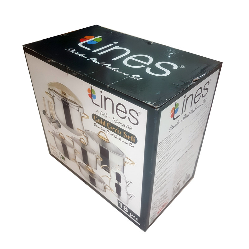 سرویس پخت و پز  18 پارچه  لاینز مدل کلیپسو