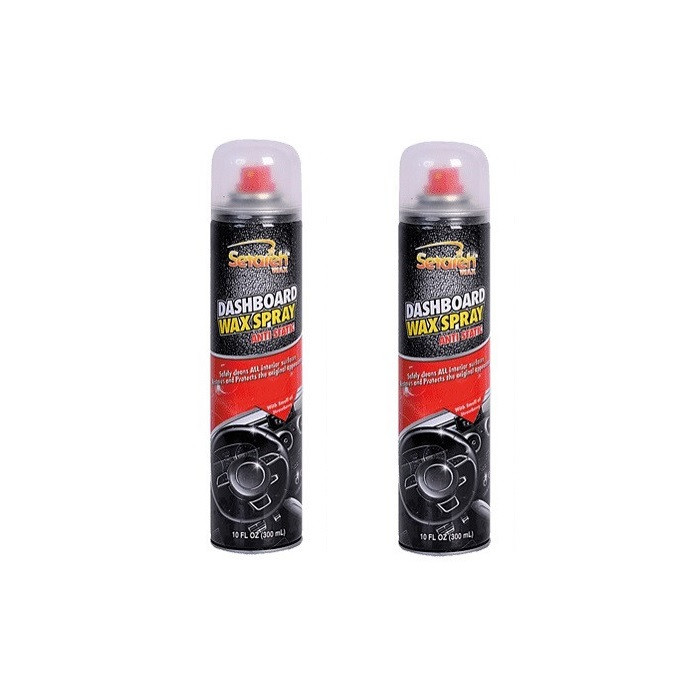 اسپری داشبورد خودرو واکس ستاره مدل strawberry حجم 300 میلی لیتر بسته 2 عددی