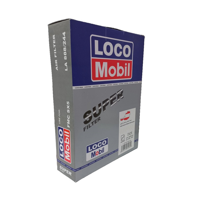 فیلتر هوا خودرو لوکوموبیل مدل 244/LA888 مناسب برای FMC SX5