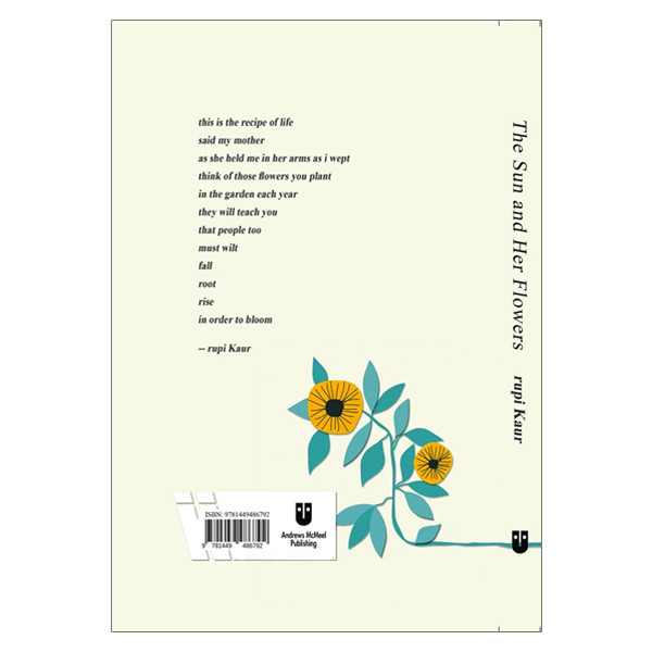 کتاب The Sun and Her Flowers اثر Rupi Kaur انتشارات اندروز
مک
میل کتاب The Sun and Her Flowers اثر Rupi Kaur انتشارات اندروز
مک
میل