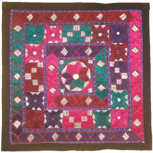 رومیزی سوزن دوزی مدل عسلی کد SOO98