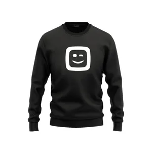 سویشرت مردانه مدل پالتارآل کد P031 رنگ مشکی