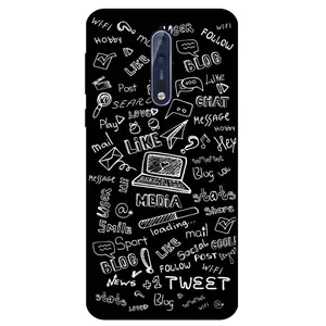 Megafone Social Media 1898 Cover For Nokia 8