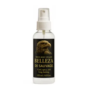بادی اسپلش  مردانه مدل DE SAUVAGE حجم 120 میلی‌لیتر
