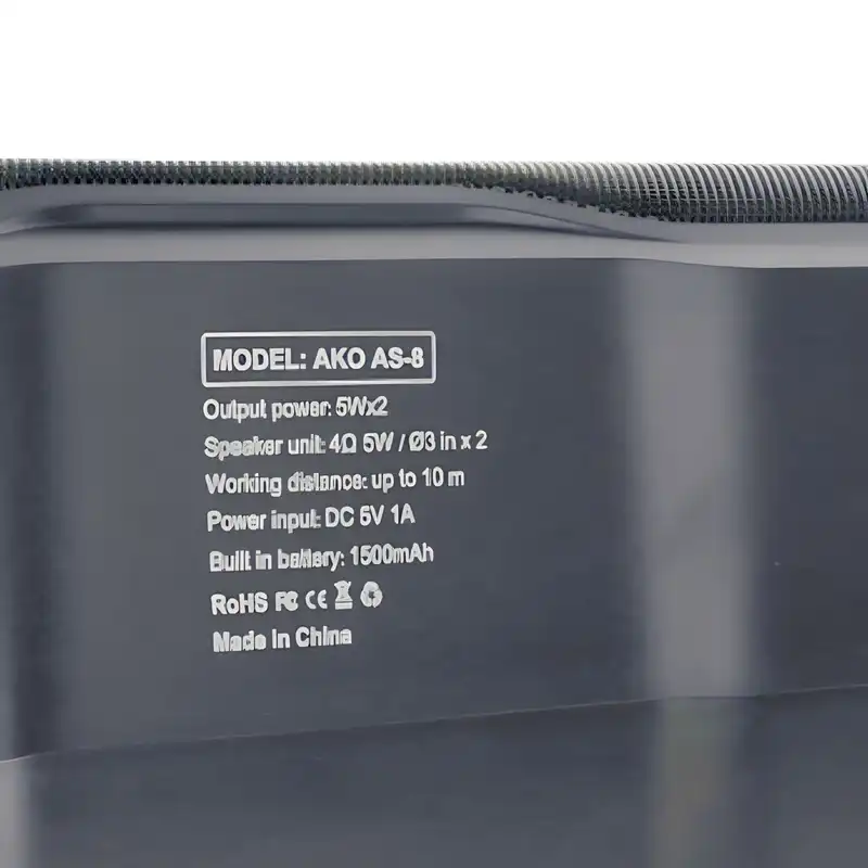 اسپیکر بلوتوثی آکو مدل AS-8