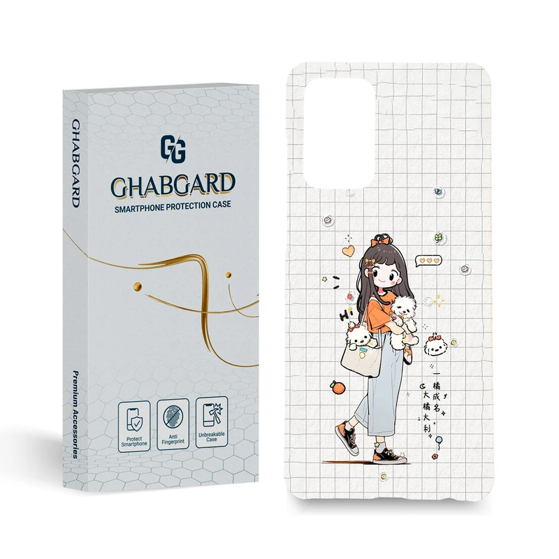 کاور قاب گارد مدل دخترانه مناسب برای گوشی موبایل سامسونگ Galaxy A72