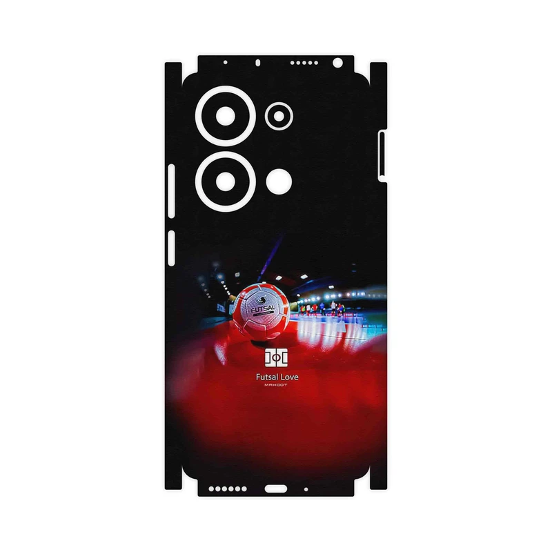 برچسب پوششی ماهوت مدل Futsal-FullSkin مناسب برای گوشی موبایل شیائومی Redmi Note 13 Pro 4G