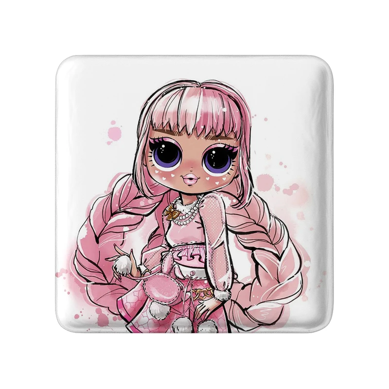 پیکسل خندالو طرح عروسک LOL مدل مربعی کد 30603