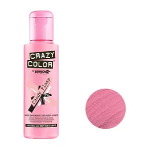 شامپو رنگ مو کریزی کالر مدل 65 رنگ صورتی حجم 100 میلی لیتر