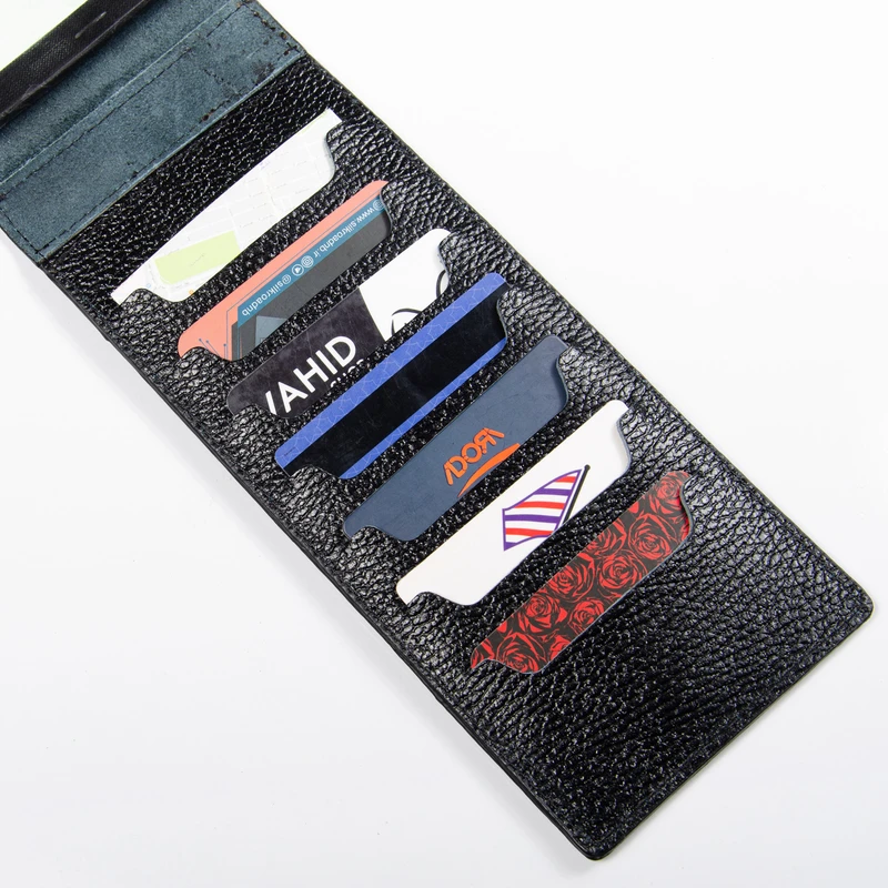 عکس شماره 9 : کیف دسته چک مردانه چرمینه اسپرت کد dd-79008