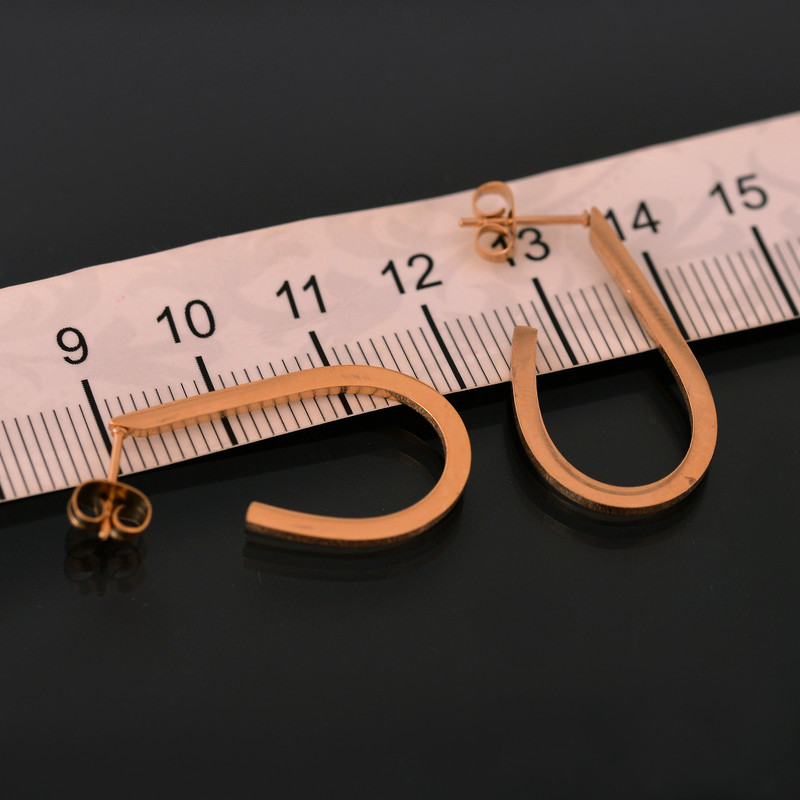 گوشواره زنانه ماصرم مدل بیضی کد ER2075 گوشواره زنانه ماصرم مدل بیضی کد ER2075