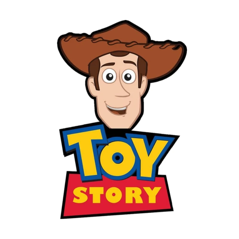 استیکر پارچه و لباس پاد آفرین مدل کارتونی اسباب بازی ها بامزه جذاب کد 1745