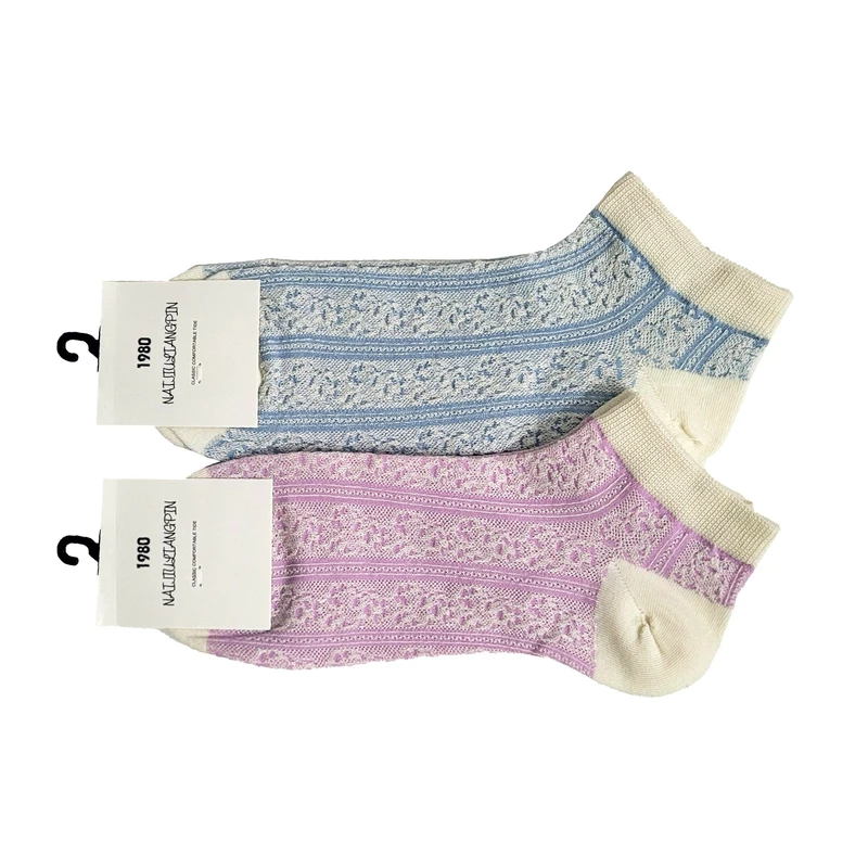 جوراب زنانه مدل الوان 30-01166 بسته 2 عددی
