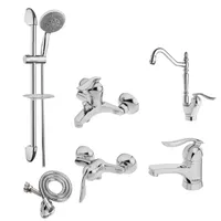 ست شیرآلات فاخته مدل قهرمان سازه SAM مجموعه 6 عددی