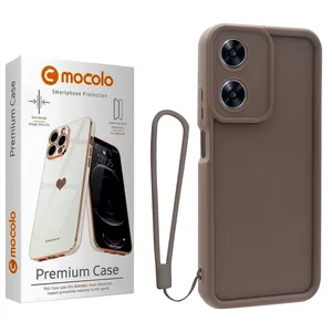 کاور موکولو مدل Silicone Puffer Strap مناسب برای گوشی موبایل موتورولا Moto G04 به همراه بند