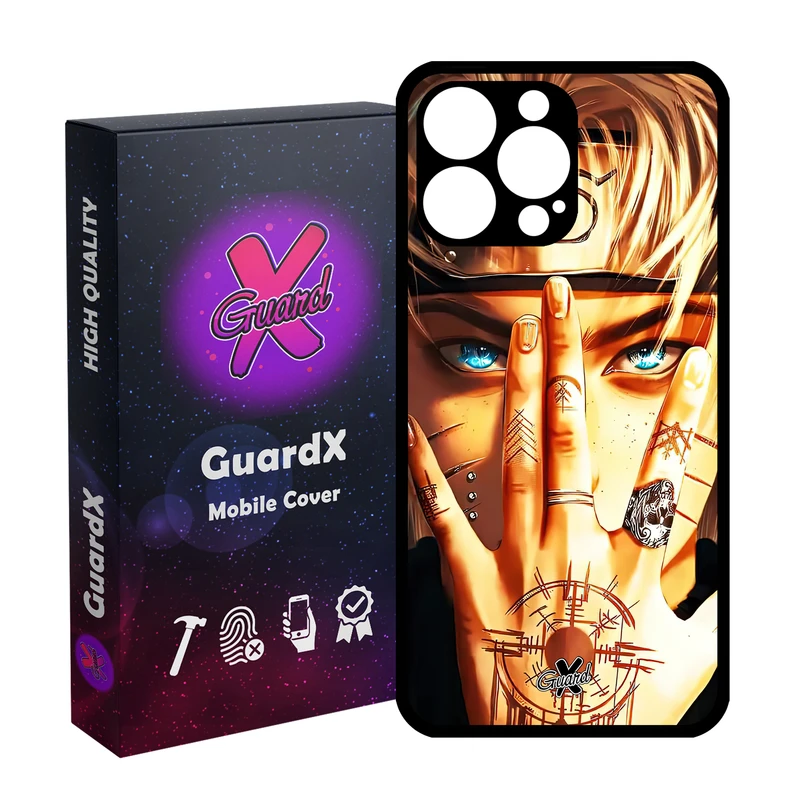 کاور گارد ایکس طرح Naruto Anime مدل Glass10452 مناسب برای گوشی موبایل اپل iPhone 14 Pro Max
