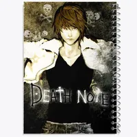 دفتر مشق 50 برگ خندالو مدل یاگامی لایت انیمه دفترچه مرگ Death Note  کد 11308