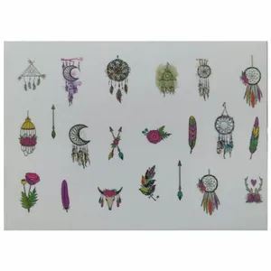 استیکر طراحی ناخن مدل ماندانا کد A148