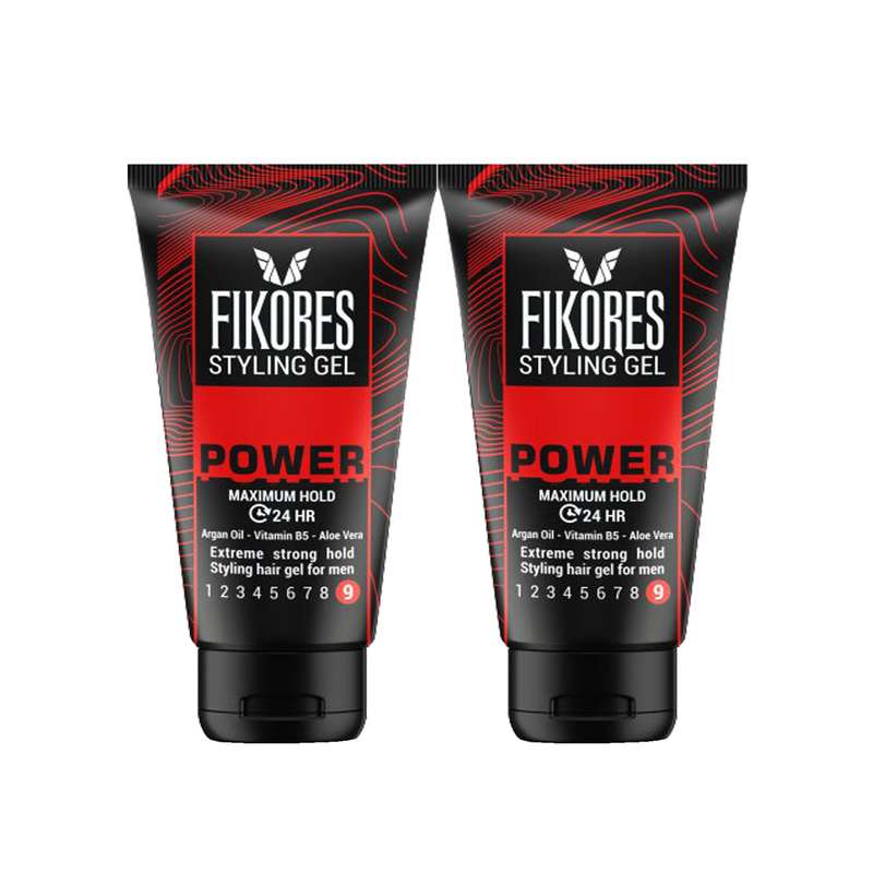 ژل حالت دهنده مو فیکورس مدل POWER حجم 150 میلی لیتر مجموعه 2 عددی ژل حالت دهنده مو فیکورس مدل POWER حجم 150 میلی لیتر مجموعه 2 عددی