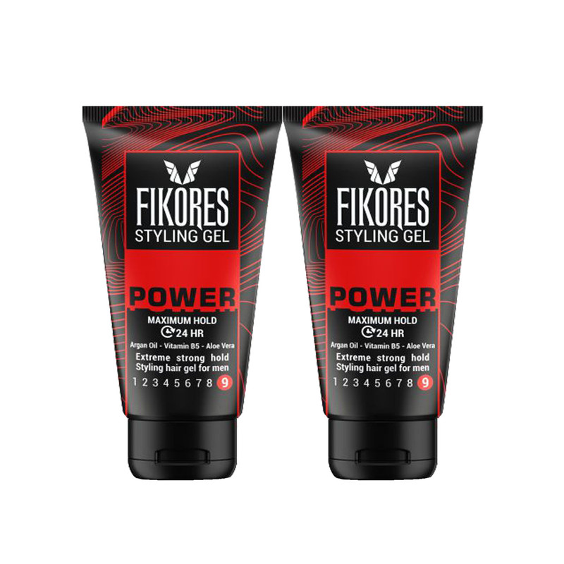 ژل حالت دهنده مو فیکورس مدل POWER حجم 150 میلی لیتر مجموعه 2 عددی ژل حالت دهنده مو فیکورس مدل POWER حجم 150 میلی لیتر مجموعه 2 عددی