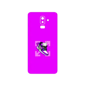MAHOOT Nike Air Sneaker Digital Art Cover Sticker for Samsung Galaxy J8
