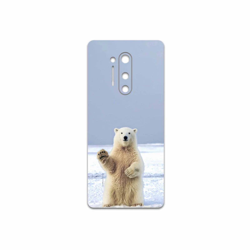 برچسب پوششی ماهوت مدل Polar-bear مناسب برای گوشی موبایل وان پلاس 8 Pro