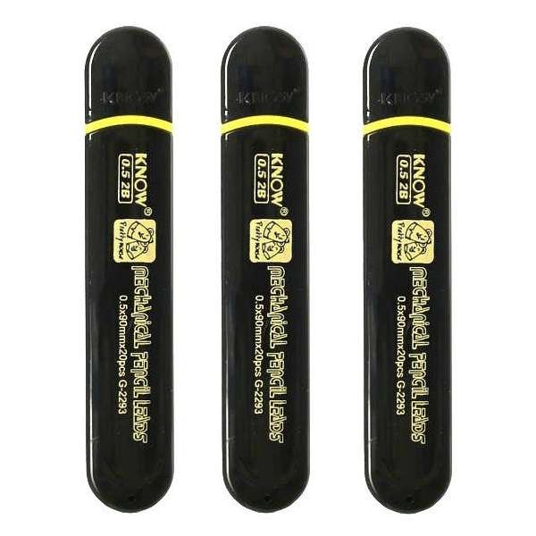 نوک مداد نوکی 0.5 میلی متری نو مدل فلشی G-2297 کد 007 بسته 3 عددی نوک مداد نوکی 0.5 میلی متری نو مدل فلشی G-2297 کد 007 بسته 3 عددی