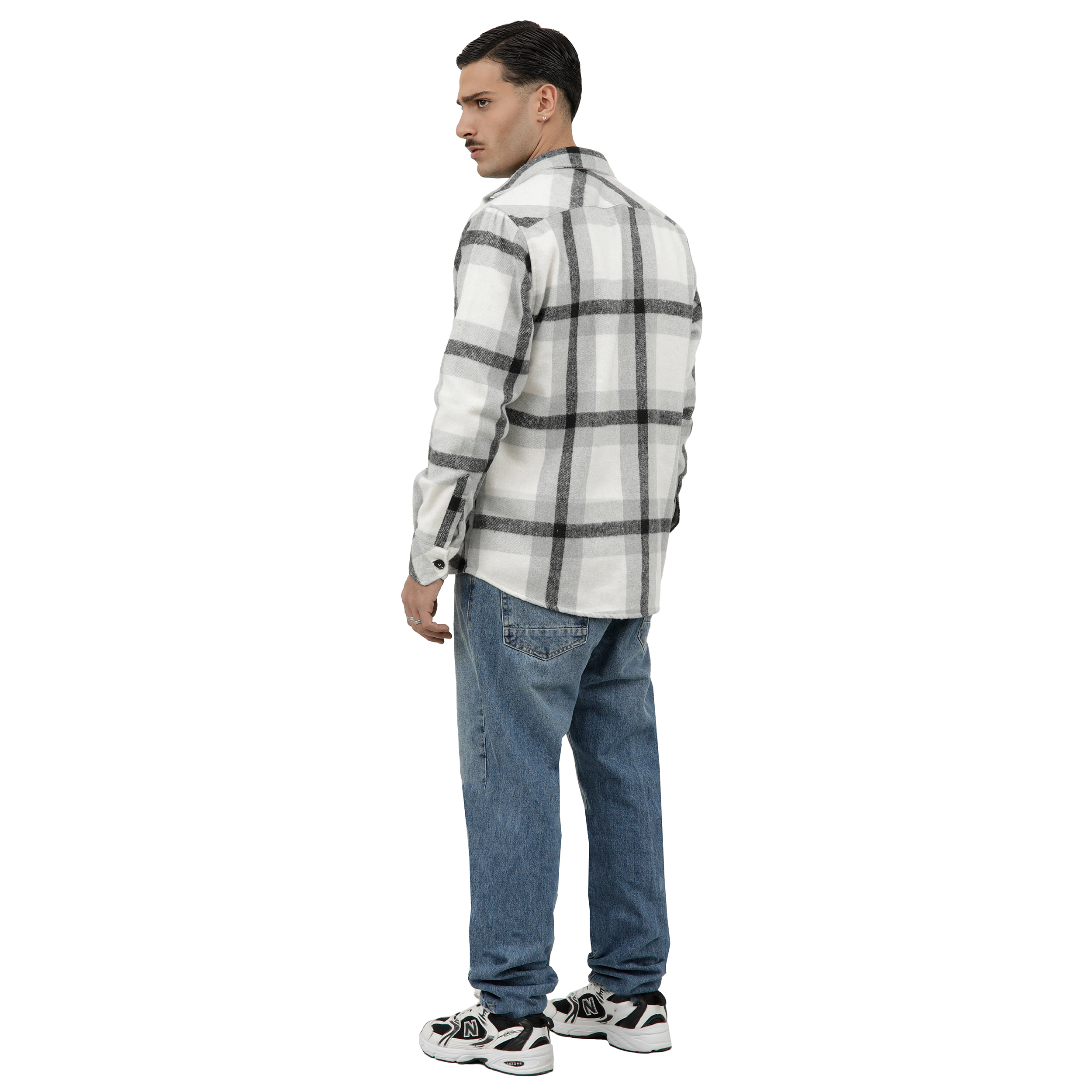 پیراهن آستین بلند مردانه پاتن جامه مدل پشمی 102721020235440 -  - 8