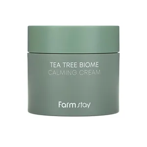 کرم مرطوب کننده صورت و گردن فارم استی مدل درخت چای مناسب پوست های خشک و حساس حجم 80 میلی لیتر