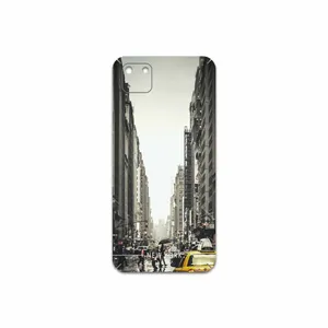 MAHOOT New York City Cover Sticker for Huawei Y5p