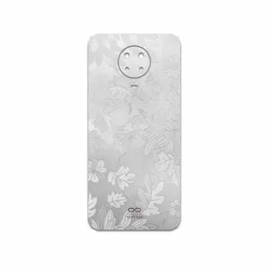 MAHOOT Silver-Wildflower Cover Sticker for Nokia G20