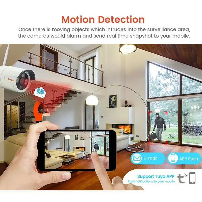 سیستم امنیتی مدل بیسیم WIFI CAMERA 8