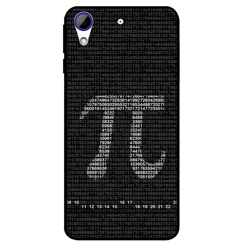 کاور مگافون طرح عدد پی مدل 7240 مناسب برای گوشی موبایل اچ تی سی Desire 728 / 728 Ultra