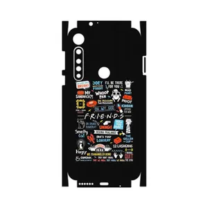 MAHOOT Friends 2-FullSkin Cover Sticker for Motorola One Vision Plus