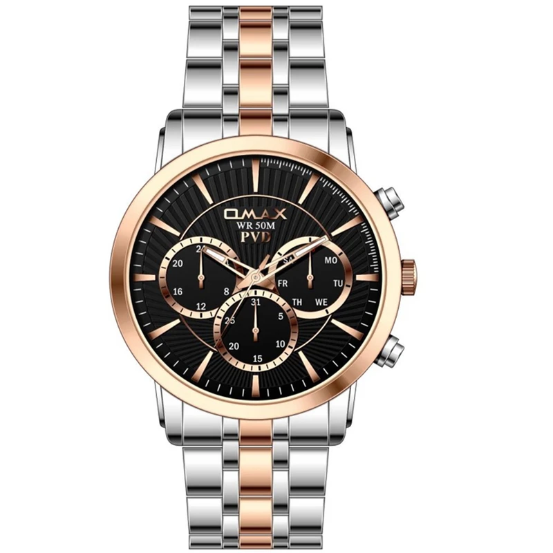 ساعت مچی عقربه‌ای کوارتز مردانه اوماکس مدل FHM005N012O