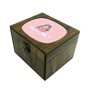 جعبه هدیه مدل  چوبی طرح انگیزشی خودت رو دوست داشته باش کد 5502941