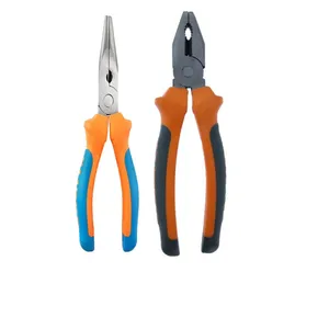 انبر دست و دمباریک مدل s8 سایز 8 اینچ مجموعه 2 عددی