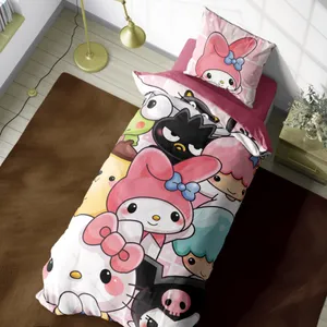 سرویس خواب 1 نفر 4 تکه مدل کارتونی کد 577