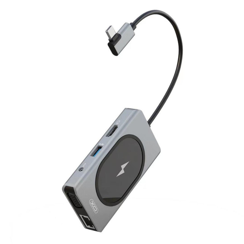 هاب 9 پورت USB-C ایکس او مدل HUB007