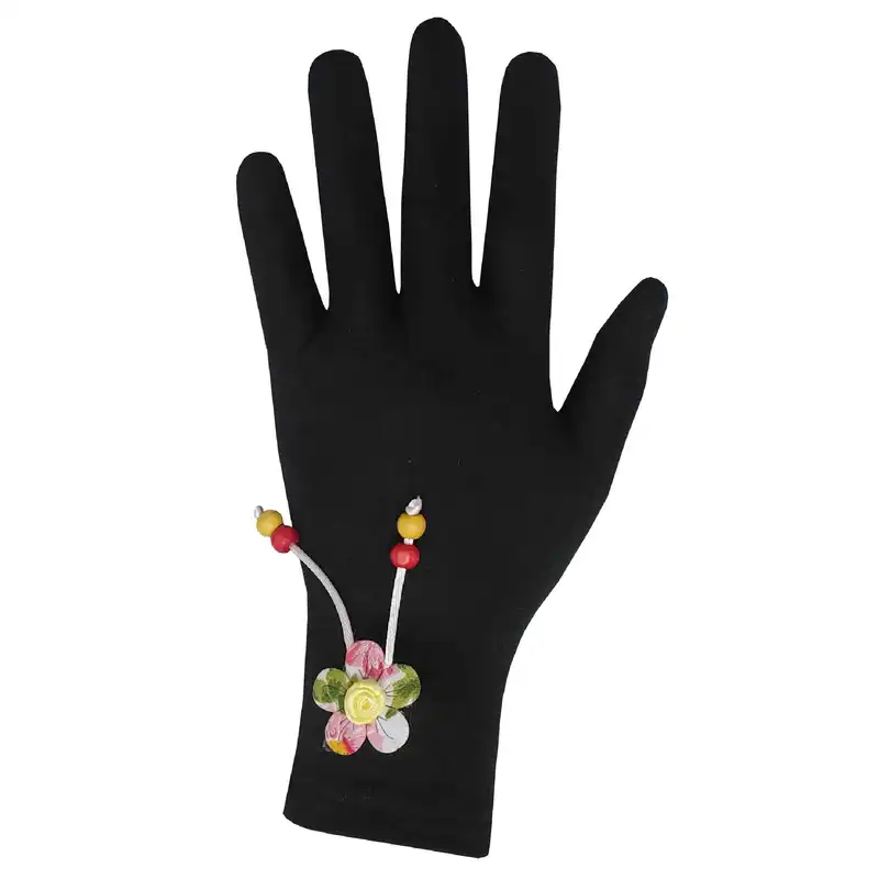 دستکش زنانه مدل گل و بوته