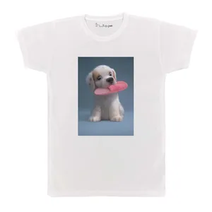 تی شرت بچگانه پرمانه طرح حیوانات بامزه کد pmt.5956